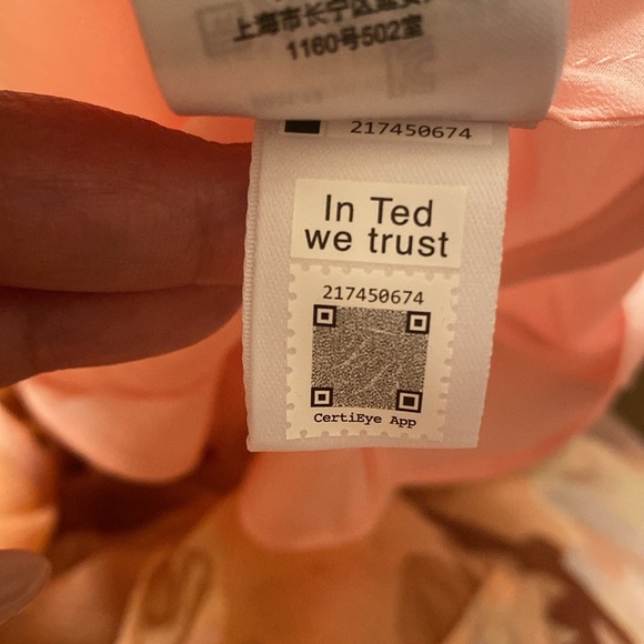 NWT TED BAKER LONDON Pegaia Sleeve Detail Mini Dress on Coral, size US 6 - Picture 14 of 15